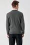 Slimfit V-Neck Plain Basic Model Cotton Men's Long Sleeve Knitwear Sweater - 6