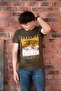 Jeans Patterned Slimfit Cotton Men's T-shirt - 2