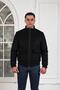 Regular Fit Wool Stand Collar Lined Fiber Inside Stamp Coat - 4