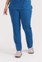 Single Bottom Petrol Green Lycra Unisex Nurse and Doctor Uniform Pants Scrubs Pants Medical Uniform - 4