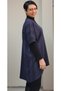 Purple Glitter Salaş Shawl Collar Seasonal Bat Sleeve Vest - 3