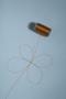 0.2 Mm 60 Meters Rosary String Dark Gold Yellow Color - 8