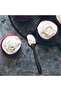 High Quality Heat Resistant Fireproof Non Stick Silicone Spatula Set 6 Pieces Black Color - 6