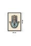 Black Frame Look 3 Piece Prayers Wall Decor 20X30 Painting Set for Living Room Living Bedroom - 4