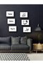 Black Frame Look Be Patient Be Thankful Pray Wall Decor 20X15 Painting for Living Room Bedroom - 2