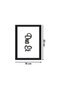 Black Frame Look Be Patient Be Thankful Pray Wall Decor 20X15 Painting for Living Room Bedroom - 4