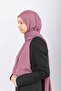 Natural Crepe Shawl - Dark Lilac - 4
