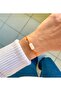 Genuine Natural Moonstone Orange Affirmation Luck Bracelet
