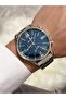 Stylish Steel Cord Men's Wrist Watch with Roman Numerals