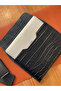 Macbook Case 13/13.3/ 13.6 Inch Pro And Air Compatible Crocodile Pattern Black Genuine Leather Carrying Bag - 4