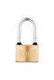 Kale Steel Long Hook Padlock - Yellow - 50mm