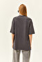 Women's Smoked Side Buttoned Cotton T-Shirt TSH-19000762 - 5