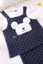 Teddy Bear Figured Baby Boy Girl Long Sleeve Body Pants 2-Piece Top and Bottom Set 13569 - 2