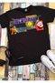 REDBALL PRINTED BLACK SHORT SLEEVE Children's T-Shirt Unisex