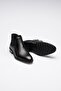 Smart Genuine Leather Men's Boots with Fur Inside and Zipper - 3