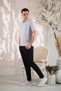 Polo Collar Buttoned Cotton Summer Men's T-Shirt - 2