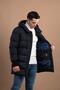 Regular Fit Hooded Lined Long Thick Puffer Coat - 3