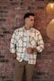 Oversize Plaid Double Pocket Men's Lumberjack Shirt - 2