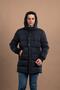 Regular Fit Hooded Lined Long Thick Puffer Coat - 5