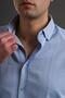 Slimfit Button Collar Long Sleeve Men's Shirt - 3