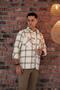 Oversize Plaid Double Pocket Men's Lumberjack Shirt - 3