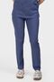 Single Bottom Storm Blue Lycra Unisex Nurse and Doctor Uniform Pants Scrubs Pants Medical Uniform - 5