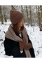 Unisex Ribbed Soft Basic Beret