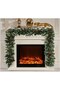 Large Size Christmas Pine Branch 240 cm Garland Without Decorations