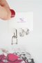Women's Vip Series Baguette Zircon Stone 3-Piece Earring Set - 3