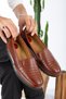 Wrst1071 Heel Gel Inside Genuine Leather Orthopedic Low Sole Mother Shoes Wrst1071 - 3
