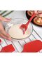 High quality heat resistant non-flammable non-stick silicone spatula set 6 pieces black - 5