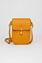 WOMEN'S CROSSBODY BAG & PHONE HOLDER IM537 MUSTARD