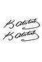 Kemal Atatürk Signature 2 Pieces Auto Window Lettering 20x6 Cm Car Back Sticker Auto Glass Sticker Lettering - 3