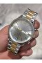 Stylish Steel Cord Men's Wrist Watch with Roman Numerals