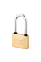 Kale Steel Long Hook Padlock - Yellow - 60mm - 3