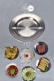 Stainless Steel Forged Patterned COFFEE POT PROM PLATE SET OF 6 20CM - 2