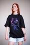 Unisex Black Oversize a Little Lost T-Shirt - 5