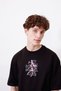 Oversize Unisex Anti Social Club Black T-shirt - 4