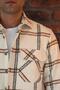 Oversize Plaid Double Pocket Men's Lumberjack Shirt - 5