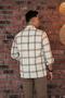 Oversize Plaid Double Pocket Men's Lumberjack Shirt - 4