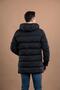Regular Fit Hooded Lined Long Thick Puffer Coat - 6