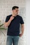 Crew Neck Slimfit Cotton Men's Summer T-shirt with Pockets