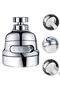 Water Saving Head / 3 Functions / Chrome