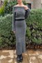 Madino Collar Maxi Knitwear Women's Dress - 3