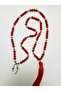 Natural Coral Stone 108 Mala Long Necklace - 3