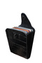 Unisex 10 Compartment New Small Mold Accordion Design Crocodile Black Credit Card Holder Wallet - 3