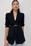 2-Piece Women's Thin Buckle Belt Coat Belt Dress Belt Waist Belt - 2