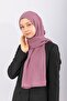 Natural Crepe Shawl - Dark Lilac - 3