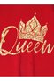Style-X Cycling Neck Cotton Queen Printed, Red Color Oversize Lovery Custom Sweatshirt - 3