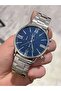 Stylish Steel Cord Men's Wrist Watch with Roman Numerals